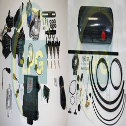 Комплект ГБО 4 поколения Zenit PRO 4 (Редуктор Alaska, форсунки Hana, фильтр, цил. баллон 50 литров, мульт., трубки, рукава)