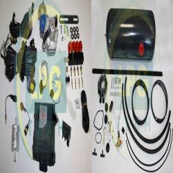 Комплект ГБО 4 поколения Zenit PRO 4 (Редуктор Alaska, форсунки Valtek, фильтр, цил. баллон 50 литров, мульт., трубки, рукава)