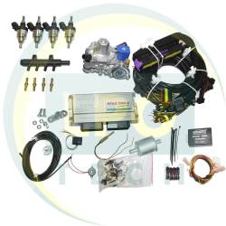 Мини-комплект Stag-300-4 Premium 4 цилиндра (Редуктор Tomasetto Alaska/Artic/KME Silver/OMVL CPR, форсунки Hana Single)