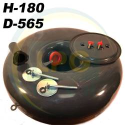 Баллон пропан тороидальный Atiker 34 литра 180х565 мм под запасное колесо