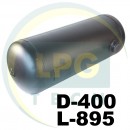 Балон пропан циліндричний Atiker 100 літрів 400 х 895 мм