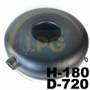 Тороїдальний балон зовнішній Atiker 54 літри 180х720 мм