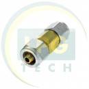 Перехідник для термопластикової трубки D6-D8 гайка + ніпель (GZ-2314)