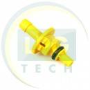 Штуцер выхода газа AEB D1,8 мм желтый для рукава D6 мм (668 512 000)