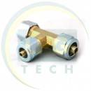 Трійник з'єднувальний (термопластик) Т-подібний D8 x D6 x D8 мм (GZ-2353)