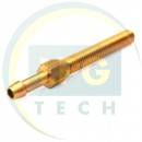 Штуцер в колектор під рукав 6 мм з довгим різьбленням (GZ-00-44)