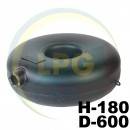 Балон пропан зовнішній тороідальний Atiker 38 літрів 180х600 мм