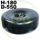 Тороідальний балон 180 х 550 мм 31 літр Green Gas