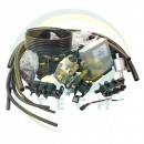 Мини-комплект Landi Renzo метан Omegas 6 цилиндров (Редуктор NG2 100-220 kW, форсунки MED White Large)