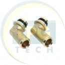 Штуцер тосольний в редуктор BRC Genius MB латунь (2 шт.)