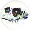 Міні-комплект LPGTECH ONE (Редуктор на вибір, форсунки HANA, Barracuda)