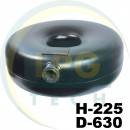 Тороідальний балон Green Gas зовнішній 225х630 мм 54 літри