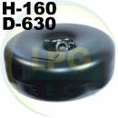 Тороидальный баллон Green Gas 37 литров 160х630 мм