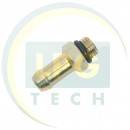 Штуцер виходу газу Romano D2,4 мм для рукава D6 (RUIC24)