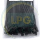 Стяжка кабельна 200х8 чорна (NR TKUV 200x8b)