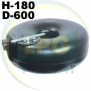 Тороідальний балон зовнішній 180х600 мм 40 л Green Gas