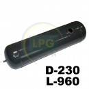 Баллон пропан цилиндрический Atiker 35 литров 230 х 960 мм