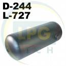 Баллон пропан цилиндрический  31 литр 244 мм х 727 мм Green Gas